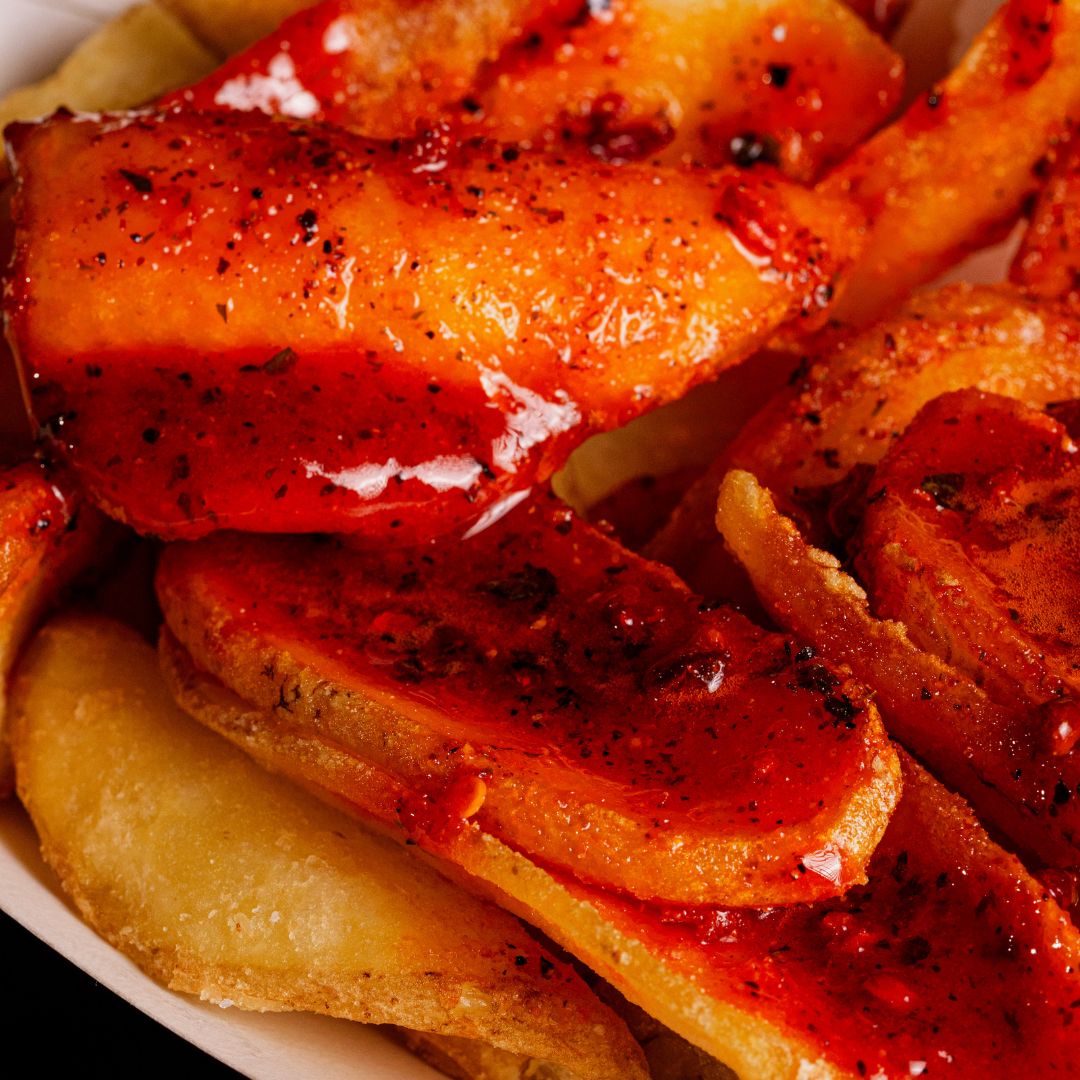 PATATE FRITTE CON SALSA SMOKED HONEY BBQ